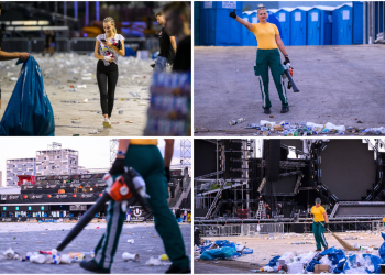 Slobodna Dalmacija – Naš fotoreporter zabilježio kadrove nakon završetka Ultre! Ultranauti su otišli kućama, a na ‘pozornicu’ su došli…