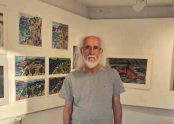 Slobodna Dalmacija – Otvorena izložba bračkog profesora koji je predavao brojnim generacijama Splićana: ‘Moj lajtmotiv je škarpina‘