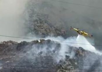 Slobodna Dalmacija – Pogledajte hrabru akciju pilota kanadera, obranio je crkvicu Sv. Jure: prizori su za naježit se