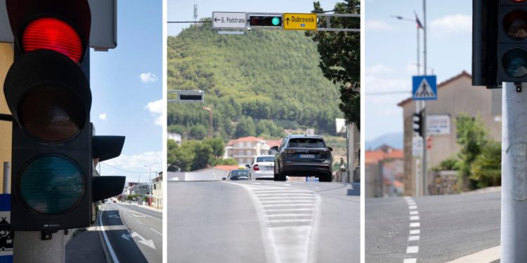 Slobodna Dalmacija – Pogledajte ovo ludilo u Podstrani! Semafor postavljen, radi, ali ljudi prolaze kroz