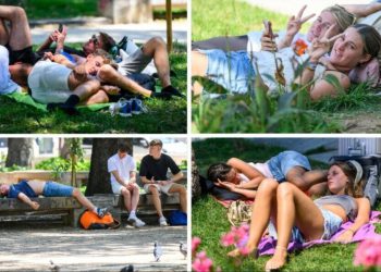 Slobodna Dalmacija – Splitski parkovi i klupice puni partijanera: pogledajte kako se odmaraju nakon sinoćnje Ultre