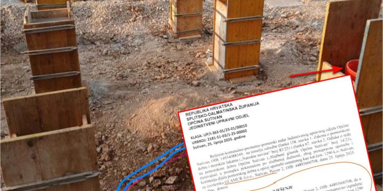 Slobodna Dalmacija – Stiglo rješenje o ilegalnoj gradnji na Braču, ovo je tvrtka koja stoji iza posla: ‘Kako komunalni redar nije ovo uočio?‘