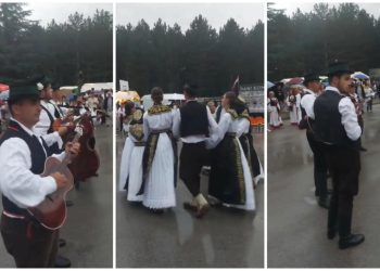Slobodna Dalmacija – VIDEO Ma, bravo ekipa! Slavonci zaplesali kolo usred pljuska u Zagori; ni kiša nije spriječila veliku pučku feštu
