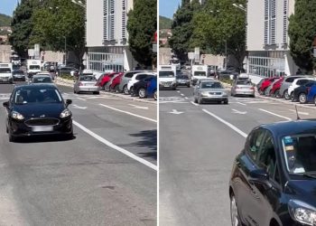 Slobodna Dalmacija – VIDEO: Pogledajte kako stranac u suprotnom smjeru vozi prometnom splitskom ulicom; ‘Treba mu uzet vozačku’