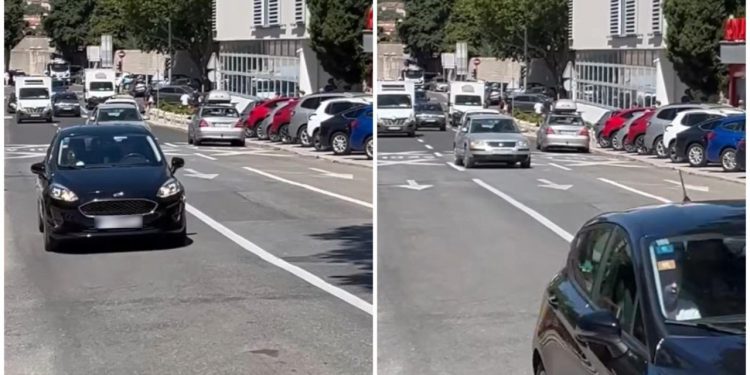 Slobodna Dalmacija – VIDEO: Pogledajte kako stranac u suprotnom smjeru vozi prometnom splitskom ulicom; ‘Treba mu uzet vozačku’