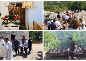 Slobodna Dalmacija – Župa koja broji tek 19 duša proslavila svoj dan: ‘Kada su gušti u pitanju, i posljednji euro se vadi‘