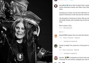 Smrt Ozzy Osbourne, obožavatelj vile Aston, pozdrav engleskog kluba