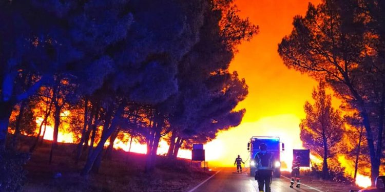 Splitska policija otkrila tko je kriv za požar na Bolu