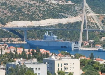 Stigao nam je francuski vojni brod koji je važnu ulogu imao u ratu u Pojasu Gaze