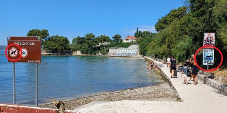 Što se tu događa? Na Kašjunima osvanuo znak koji je zbunio mnoge