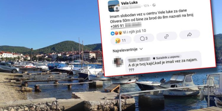 TRAG U BESKRAJU POHLEPE: “Pojedinci miču brodove i prodaju besplatne propusnice za vez”