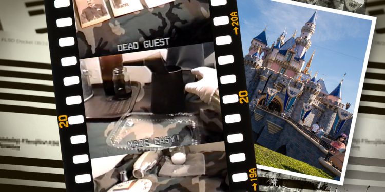 Tajna vrpca VHS -a poslana je u Disneyland 1995. godine i prijetila napadom. Podmukli zaplet je upravo bio izložen