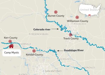 Teksaška poplava mapirana: Evo pogođenih područja kako se povećava broj smrtnih slučajeva