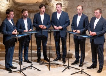 The King’s Singers u prepunom atriju Kneževa dvora održali koncert Anđeli i demoni.