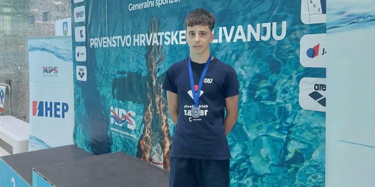 Toni Mršić osvojio treće mjesto na kadetskom Prvenstvu Hrvatske