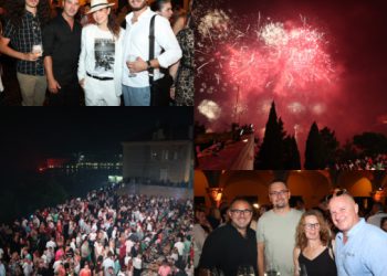 Tradicionalni domjenak na taraci Umjetničke galerije: Pogledajte tko je sve uživao u najboljem pogledu na vatromet (FOTO/VIDEO)