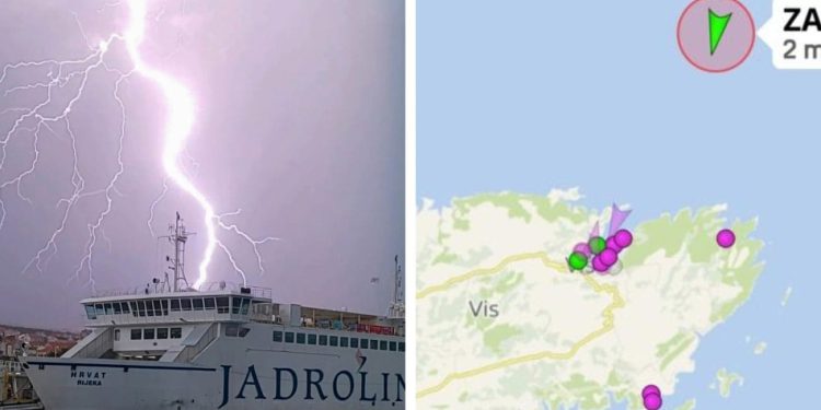 Trajekt zbog nevremena morao čekati pred otokom, loša vijest za one koji su večeras planirali za Vis