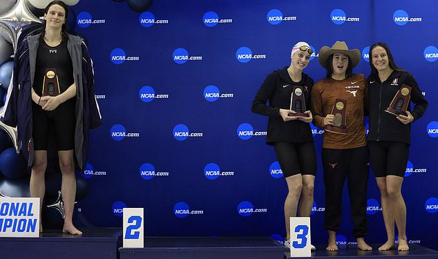 Trans swimmer Lia Thomas’ wins will be WIPED and runners-up moved to first place after Penn bowed to Trump crackdown