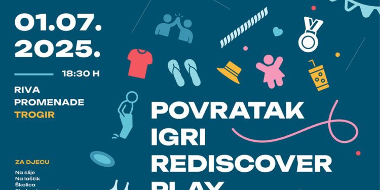 Trogirska riva spremna za „Povratak igri“: sportski dan za djecu i odrasle