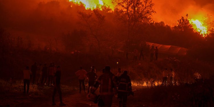 Turske požare pogodile su četvrti najveći grad, jer je 14 ubijenih u plamenima izazvalo rekordnih 50C toplinskog vala