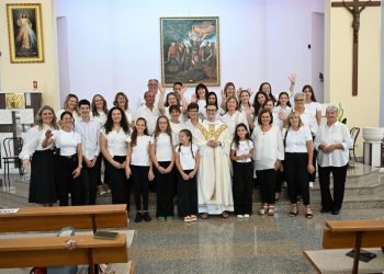 U Lišanima Ostrovičkim svečano proslavljena Mlada misa fra Valentina Radaša