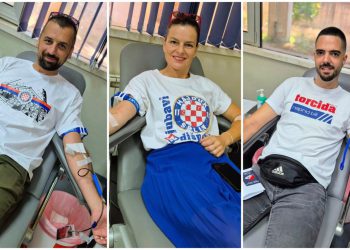 U adresaru gradskog Crvenog križa ima oko 800 darivatelja: ‘Kad Torcida dariva, krvi ne može pofalit’