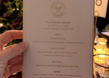 Unutar jelovnika na Wimbledonovoj večeri prvaka u zvijezdama dok Jannik Sinner i IGA Swiatek slave u stilu