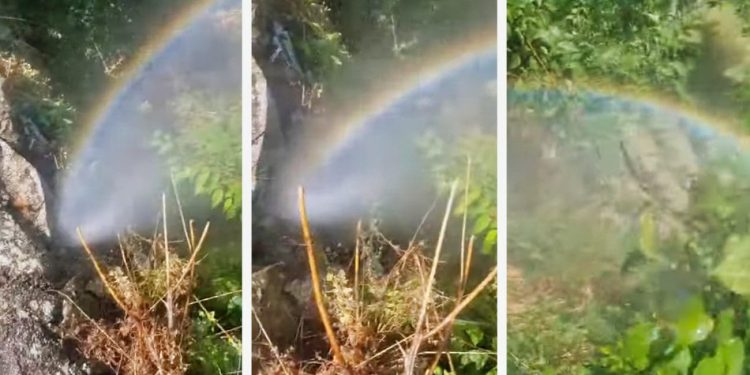 VIDEO Istok Splita dobio novu atrakciju: Usred ljeta i suše proradio obilati slap. Nitko “ne mrda” prstom danima