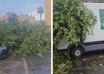 VIDEO Kaos u centru Splita. Pogledajte što je nevrijeme napravilo kod kazališta