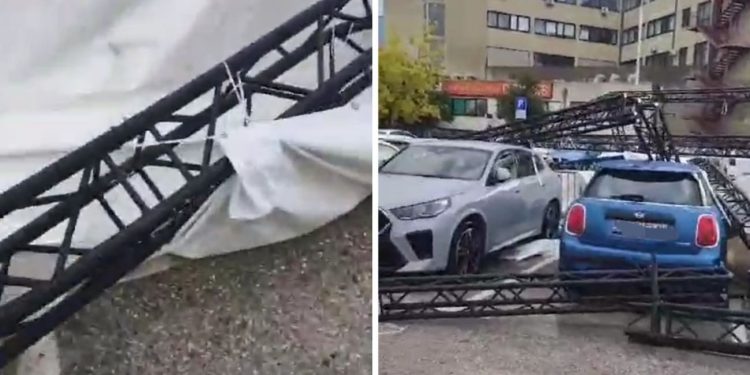 VIDEO Kod Jokera pala čelična konstrukcija od Ultre