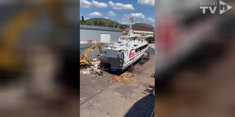 VIDEO Melita je nakon havarije samljevena i odvezena na otpad