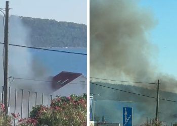 VIDEO Nevjerojatno, novi požar u Kaštel Sućurcu, u blizini nogometnog igrališta