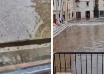 VIDEO Peristil je pod vodom!