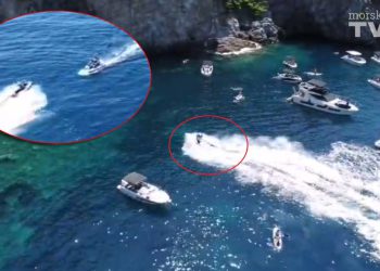 VIDEO Policija traži luđaka koji se kod Koločepa jet skijem zaletio među nautičare i kupače: “Mislimo da ima ozlijeđenih!”