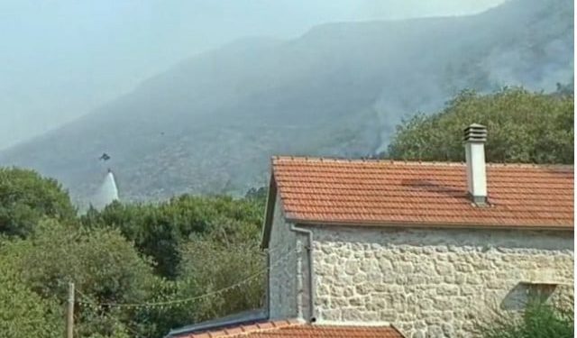 VIDEO Požari kod Trebinja se šire: Vatra prijeti kućama u selu Dobromani