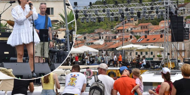 Vela Luka prkosi vremenu! Nina Badrić usred tehničkih problema nasmijala okupljene, evo što se dogodilo na probi