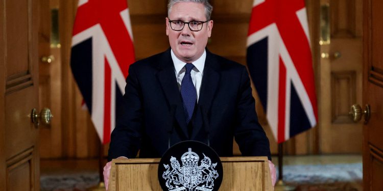 Velika Britanija će u rujnu prepoznati palestinsku državu, osim ako Izrael ne završi “groznu situaciju” u Gazi, Starmer zavjeti