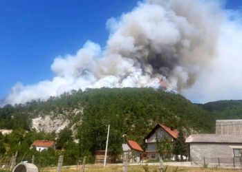 Veliki požar u Prozor-Rami, zatražena međunarodna pomoć