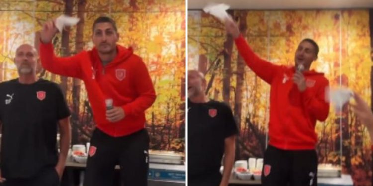 Verratti je oslobodio i izmamljen! Kanta "Letjeti" Na prezentaciji s duhailom