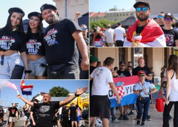 Vesela atmosfera: Obožavatelji okupirali Zagreb, oglasio se Thompson (FOTO)