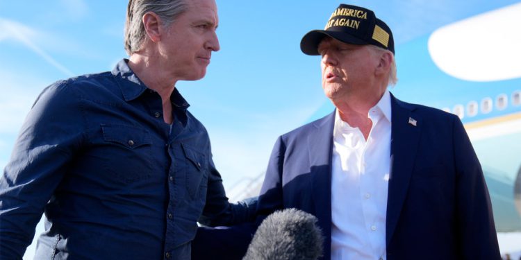 Vlada Gavin Newsom istovara se na ‘Son of AB *** H’ Trump nad ‘Newscum’