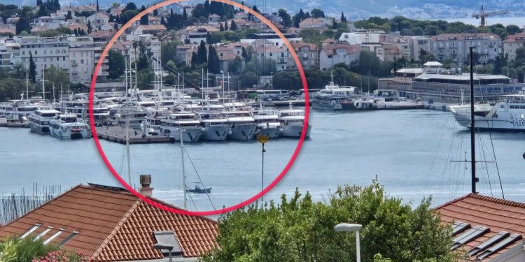 Za noćas je najavljeno nevrijeme. Građane brine prizor u splitskoj trajektnoj luci