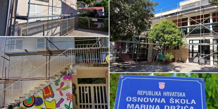 Započela energetska obnova OŠ Marin Držić: predviđena ušteda energije 77 posto