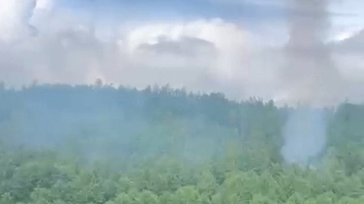 Dim se raste na mjestu avionske nesreće u regiji Amur