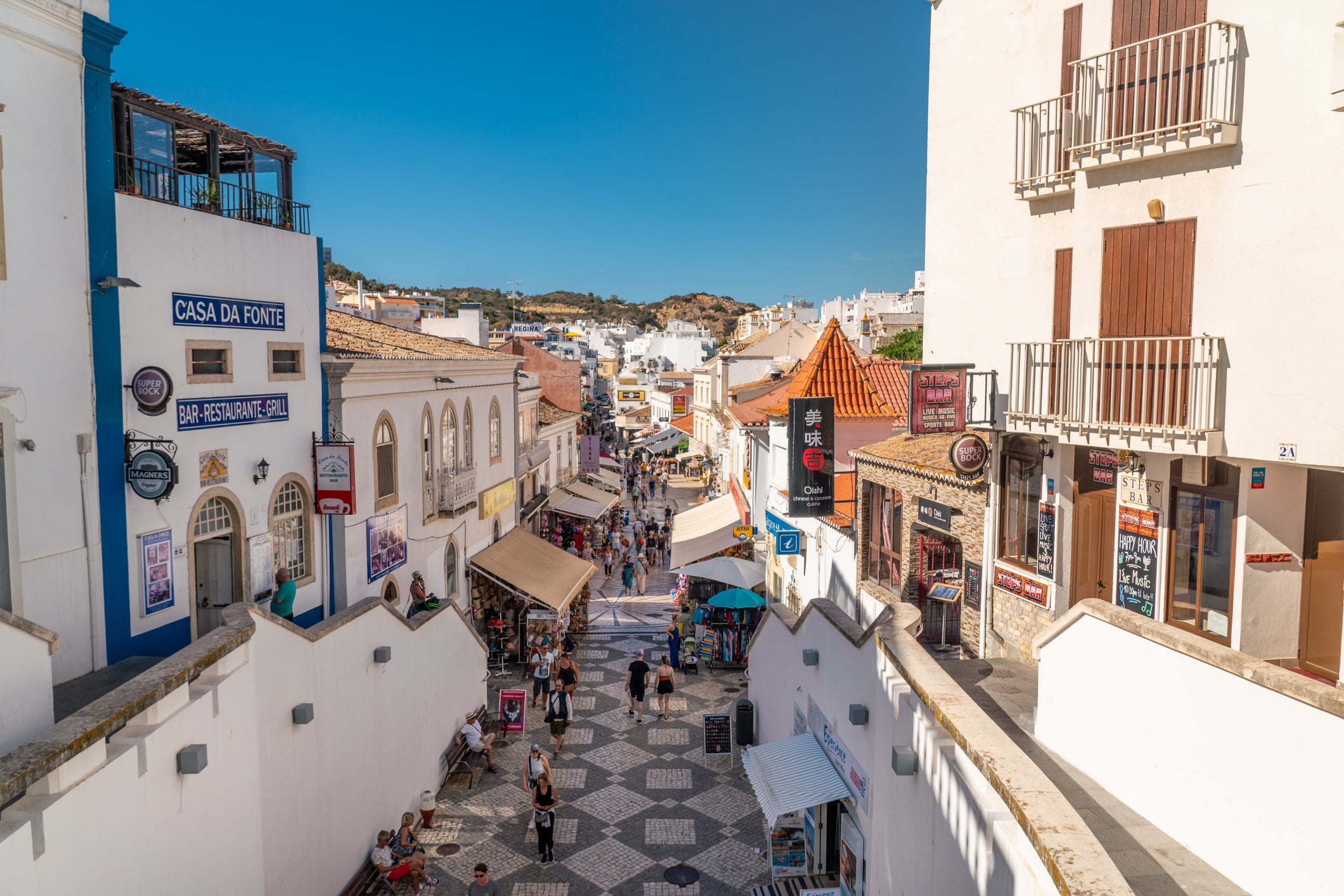 Albufeira u južnom Algarveu, Portugal