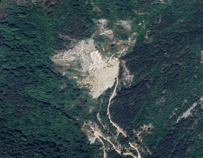 Jablanica sateliitske snimke

