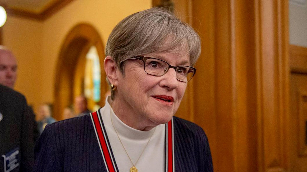 Kansas vlada Laura Kelly Closeup Shot