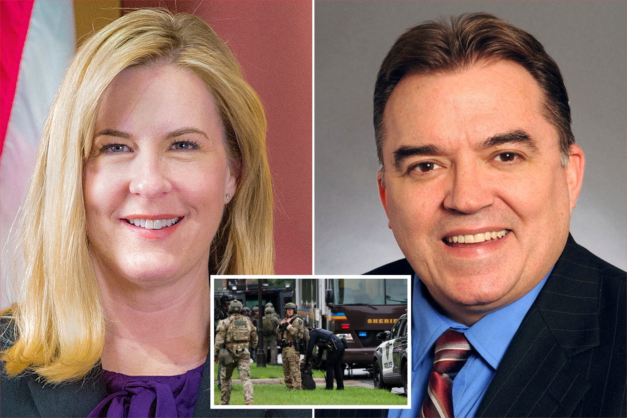 Državna vlč. Melissa Hortman (lijevo) i senator John Hoffman (desno) bili su ciljani u napadima prošlog mjeseca