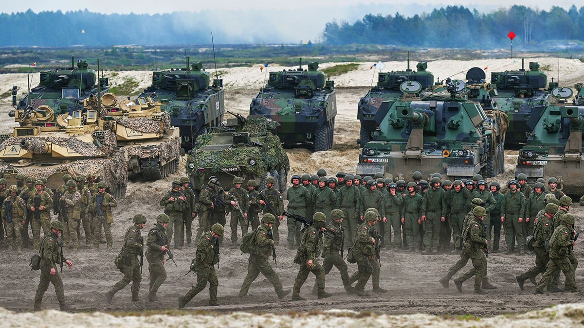 NATO -ov militori treniraju u Poljskoj.