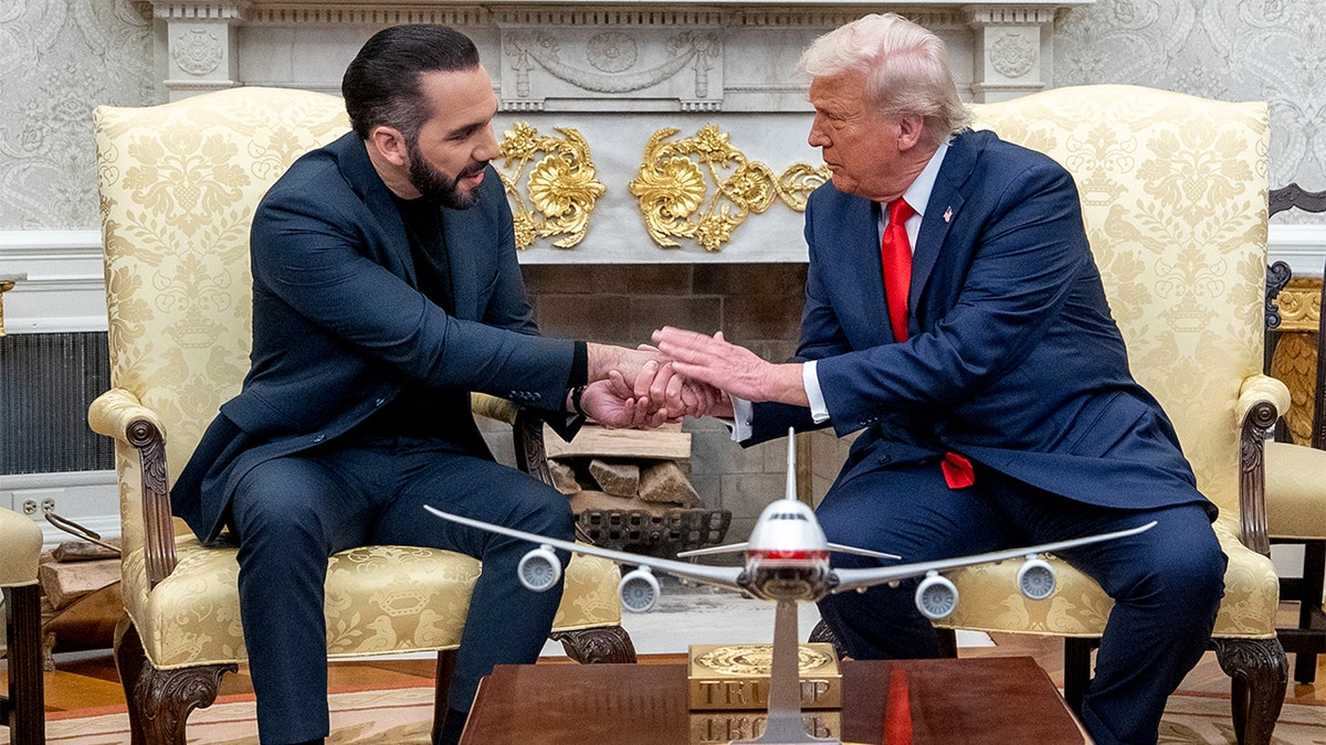 Nayib Bukele i Donald Trump